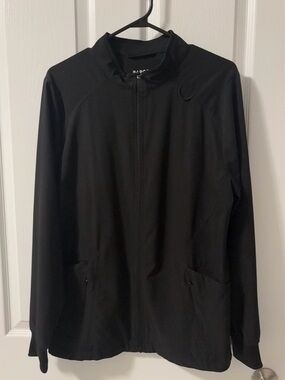 Barco Uniforms Black Performance Full-Zip Jacket